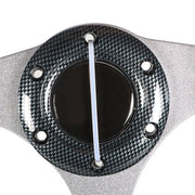 DURAFORCE Golf Cart 12.5 inch Carbon Fiber Steering Wheel Fit For Yamaha EZGO Club Car