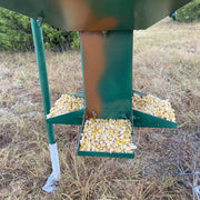 DURAFORCE For Deer Turkey Big Wild Game Hunting 450lb Gravity Feeder Zinc-Plated