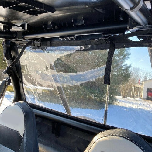 DURAFORCE Soft Rear Windshield For Polaris RZR 900/1000 Turbo 2014-2021 Back Window