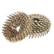 DURAFORCE 7/8" × 0.12" × 3/8" 15 Degree Galvanized Coil Roofing Nails 7200 Pack