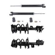 DURAFORCE Front Struts + Rear Shock Absorbers For Nissan Altima 2.5L l4 3.5L V6 2007-2012