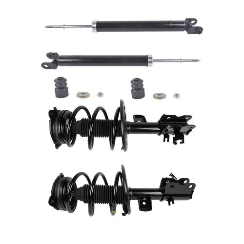 DURAFORCE Front Struts + Rear Shock Absorbers For Nissan Altima 2.5L l4 3.5L V6 2007-2012