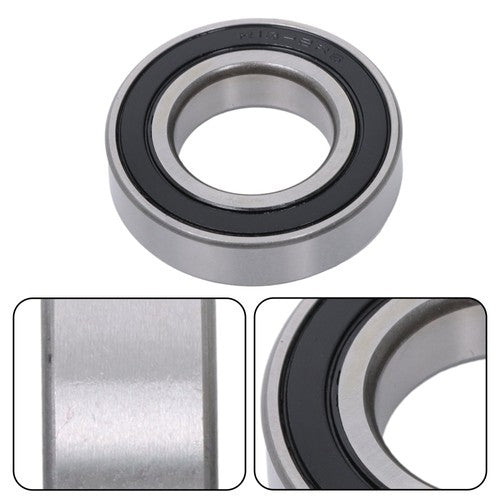 DURAFORCE 10Pcs R18-2RS 1-1/8" × 2-1/8" ×1/2" Double Rubber Seals Deep Groove Ball Bearing