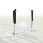 DURAFORCE Universal Pair Of Steel Pontoon Boat Trailer Guide On For 2" Trailer Frames