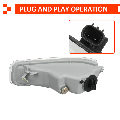 DURAFORCE For 2003 2004 Toyota Corolla Halogen Driving Fog Lights Lamps w/Switch Wiring