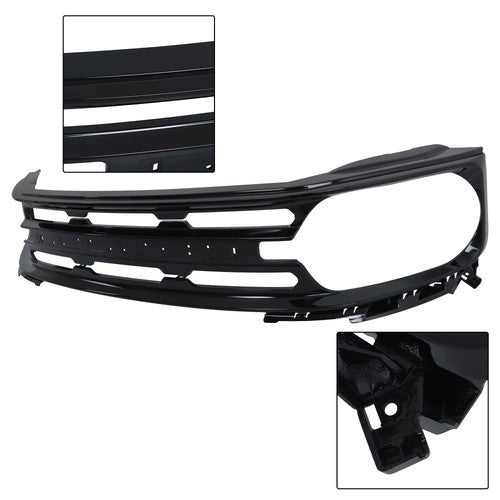 DURAFORCE Front Bumper Upper Grille Replacement Plastic For Ford Bronco Sport 2021-2023
