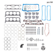 DURAFORCE For Chevrolet C1500 1996 1997 1998 1999-2002 5.7L Engine Rebuild Kit HS7733PT-16