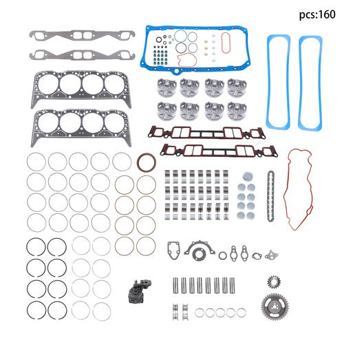 DURAFORCE For Chevrolet C1500 1996 1997 1998 1999-2002 5.7L Engine Rebuild Kit HS7733PT-16