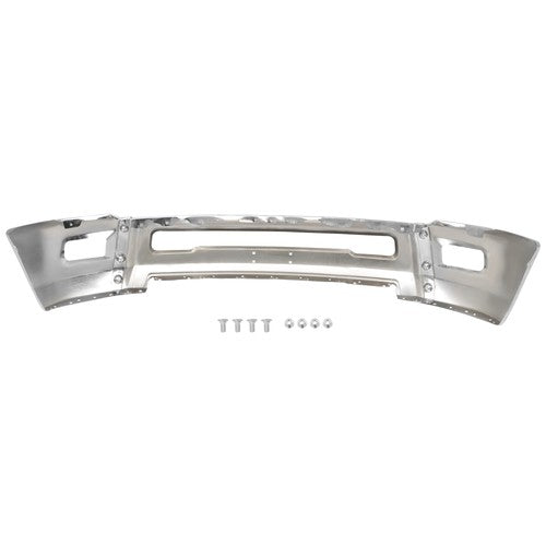 DURAFORCE Chrome Split Front Bumper Without Sensor Hole For Dodge RAM 2500 3500 2010-2018