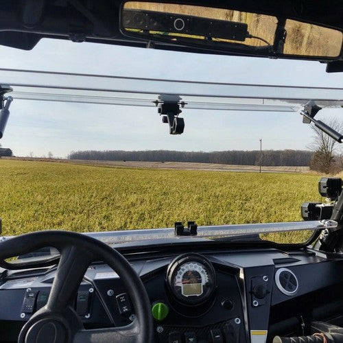 Clear Windshield Flip for Polaris RZR 800 570 RZR XP 900 XP 4 800 900 11-14