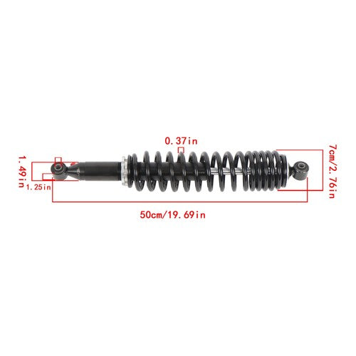 DURAFORCE 2 Rear Gas Shocks for Can-Am Outlander 330 & Outlander 400 2x4 4x4 XT 2003-2014