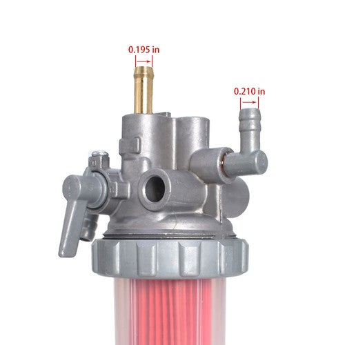 DURAFORCE Fuel Filter Assembly Fit For JOHN DEERE AM876411 X495 X595 415 455 670