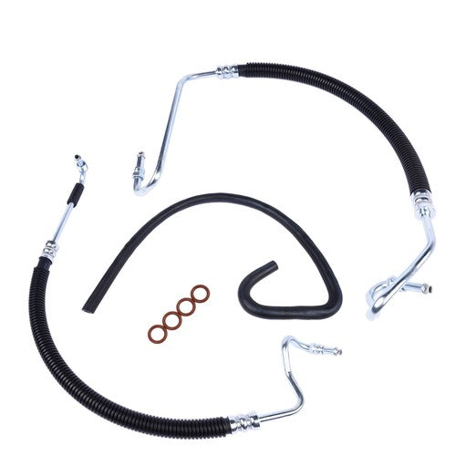 DURAFORCE 3x Hydroboost Power Steering Pressure Return Hoses for Chevy Silverado 1500 6.0L