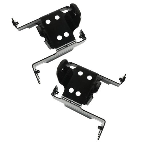 DURAFORCE LH&RH 2 Pc Front Bumper Bracket Black Fit For 2011-2014 GMC Sierra 2500/3500 HD