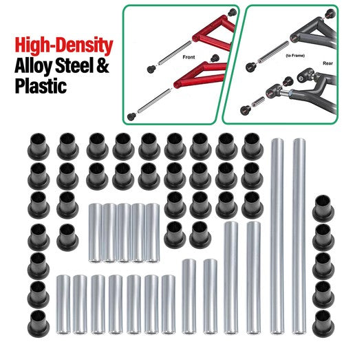 DURAFORCE Complete A Arm Bushing Kit For 2013 2014-2019 Polaris Ranger XP 1000 XP 900 Crew