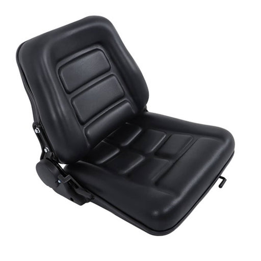 DURAFORCE Universial Fold Seat for Forklift Tractor with Adjustable Angle Back Slide New
