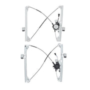 DURAFORCE 1 Pair Window Regulator w/ Motor For Chevy Silverado GMC Sierra 2007-2014