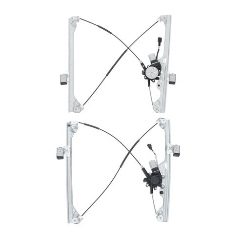 DURAFORCE 1 Pair Window Regulator w/ Motor For Chevy Silverado GMC Sierra 2007-2014