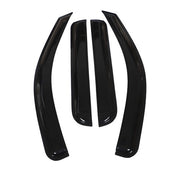 DURAFORCE Replacement Window Visors Sun Rain Guards Fit For Jeep Grand Cherokee 2005-2010