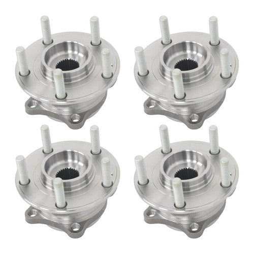 DURAFORCE 4PCS For Hyundai Santa Fe 2007-14 Sorento 11-15 AWD Front Rear Wheel Hub Bearing