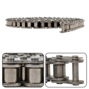 DURAFORCE #60 Roller Chain 10 Feet with 2 Connecting Links, Carbon Steel Chain