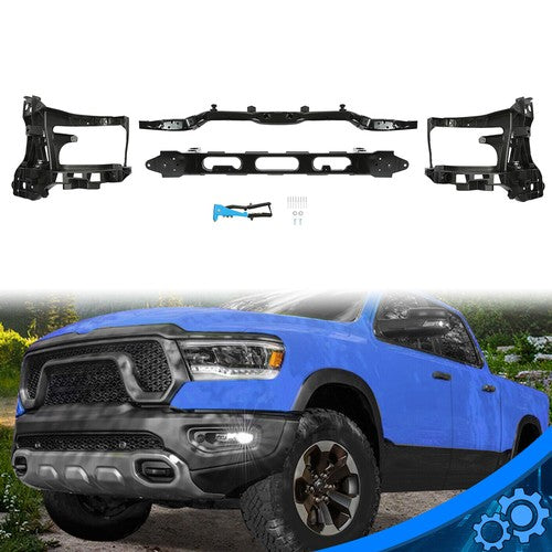 Front Radiator Support For 2014 2018 Ram 1500 Pickup LH RH Headlight Bracket