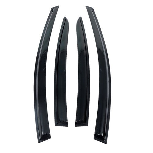 DURAFORCE 4x Window Visors Rain Guards Vents Smoke For Hyundai Elantra 2017 2018-2020