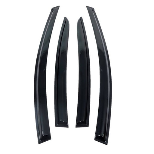 DURAFORCE 4x Window Visors Rain Guards Vents Smoke For Hyundai Elantra 2017 2018-2020
