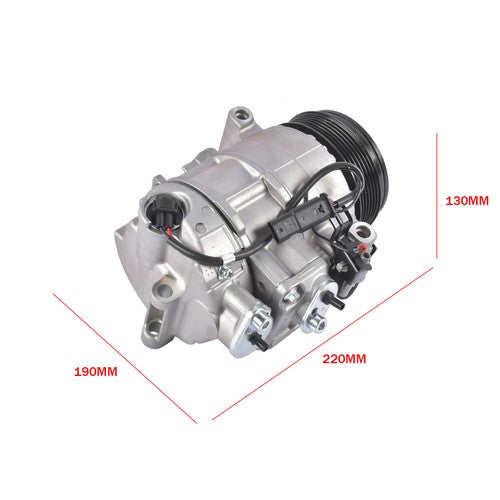 DURAFORCE A/C Compressor 12V for Mercedes-Benz W212 C207 A207 E350 W166 ML350 2013-2014