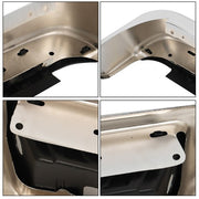 DURAFORCE Rear Bumper Chrome With Object Sensor Holes New For 2006-2008 Ford F150