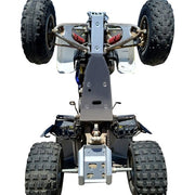 DURAFORCE Full Chassis Glide Frame Swing Arm Skid Plate For Honda TRX 400X 400EX 1999-2014