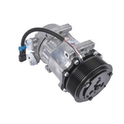 DURAFORCE New AC Compressor w/ Clutch for International 4300 4300LP MV607 Base 2014-2020