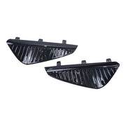 DURAFORCE For Nissan Sentra 2024-2025 2pcs Front Bumper Side Grille Bezel Fog Light Cover