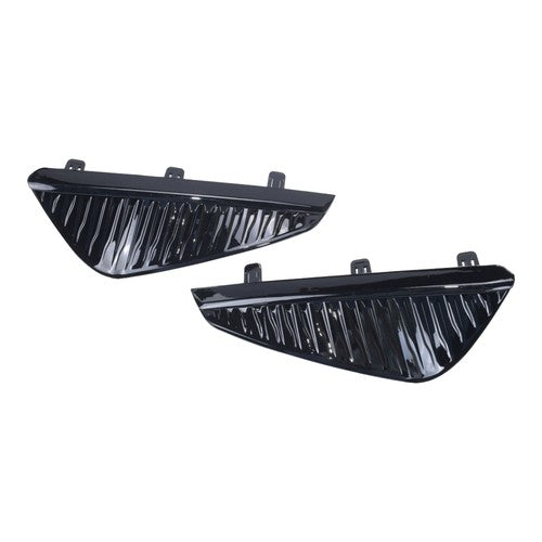 DURAFORCE For Nissan Sentra 2024-2025 2pcs Front Bumper Side Grille Bezel Fog Light Cover
