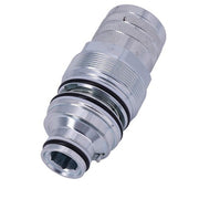 DURAFORCE 6680018 Female Flat Face Coupler Compatible With Bobcat S175 S185 S205 S220 S250
