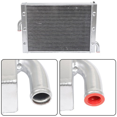 DURAFORCE 2-Row Aluminum Radiator For 2017 2018 2019 2020 2021 POLARIS RZR 1000 XP S Turbo