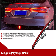 DURAFORCE Fit 2018-2024 Toyota Camry LED Dynamic Rear Red Lens Turn Signal Tail Light
