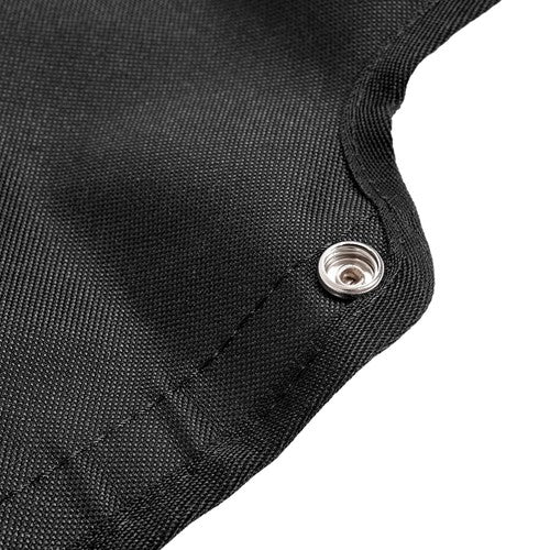 Black Soft Rear Panel Window Dust Barrier for Arctic Cat Wildcat Trail 700