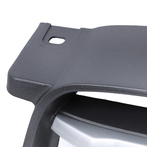 DURAFORCE For Subaru Forester 2006-2008 Plastic Front Bumper Upper Grille w/ Silver Trim