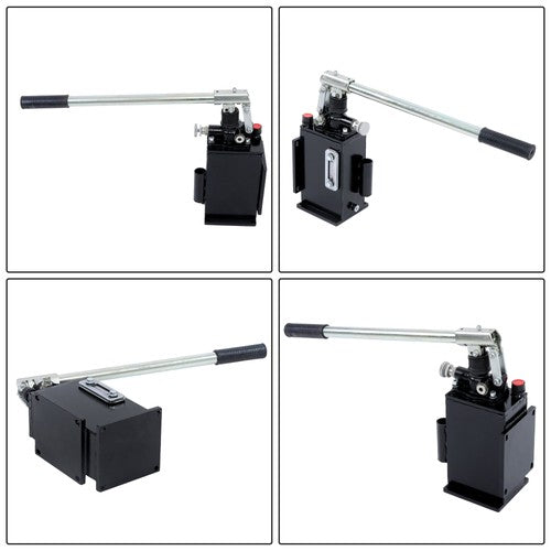 DURAFORCE 1.5 CID Hydraulic Hand Pump With Release Knob Single Acting Cylinder