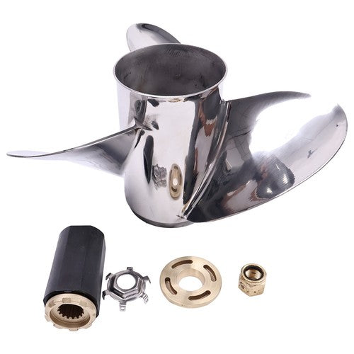 DURAFORCE Impeller 48-8M0151386 For Mercury Plus Propeller 14 5/8 x 25 Pitch Right