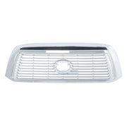 DURAFORCE Front Bumper Upper Grille Chrome New For Toyota Tundra 2010-2013 Plastic Durable