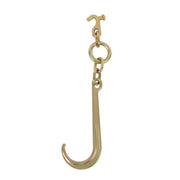 DURAFORCE 15 Inch G70 J Hook w/T-J Hook 5400 Lbs Working Load Limit Towing Hooks