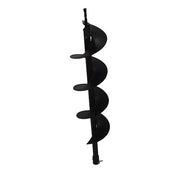 DURAFORCE 6" Earth Auger Drill Bits for Gas Powered Post Fence Hole Digger Cast Steel