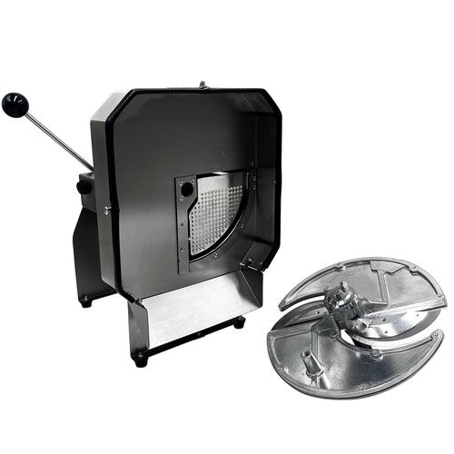 DURAFORCE Upgraded Commercial Electric Onion Potato Slicer Vegetable Fruit Cutter 0-0.4’’