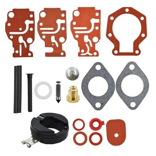 DURAFORCE Carburetor Rebuild Carb Repair Kit Fits For Johnson Evinrude 6 8 9.9 15 20HP New