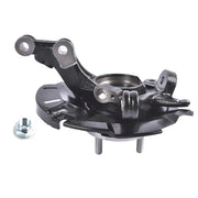 DURAFORCE Front Left Steering Knuckle Assembly Black Fits Hyundai Accent Dodge Attitude