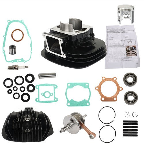 DURAFORCE For Yamaha Blaster 200 Piston Cylinder Crank Motor Rebuild Gasket Kit 1988-2006