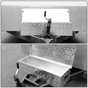 DURAFORCE 30" Aluminum Truck Pickup ATV Camper Tool Box Trailer Flatbed RV Storage w/ Lock