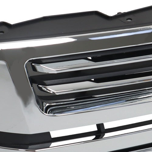 DURAFORCE Chrome Fit For Chevy Tahoe/Suburban LTZ 2015-2020 GM1200704 Front Upper Grille